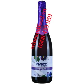 Nước ép nho đỏ Vivazz Ladora Winery có ga 750ml