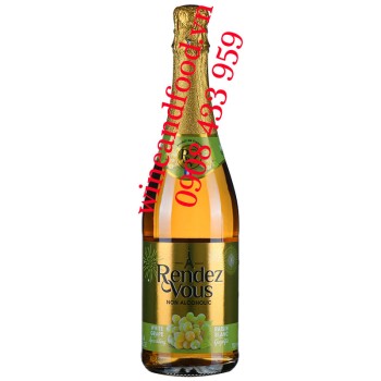 Nước ép Nho trắng có ga Rendez Vous 750ml