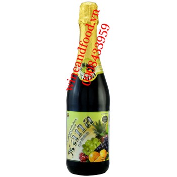 Nước ép trái cây hỗn hợp có ga Xana 750ml