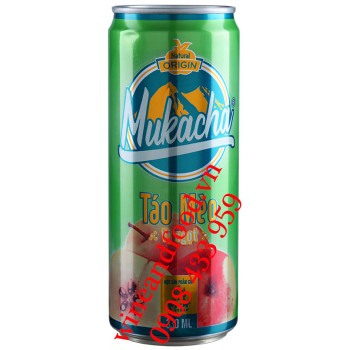 Nước Táo Mèo Mukacha Origin Men 330ml
