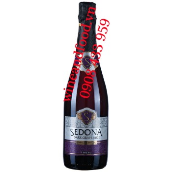 Nước trái cây có ga Sedona Nho Đen 750ml