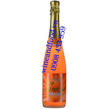 Nước trái cây Cocktail có ga Senac Orange không cồn 750ml