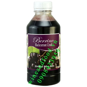 Sinh tố nho đen Blackcurrant Berrino 1000ml