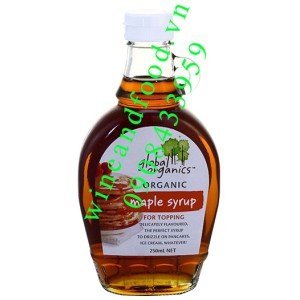 Siro (Xi rô) cây lá phong Global Organics 250ml
