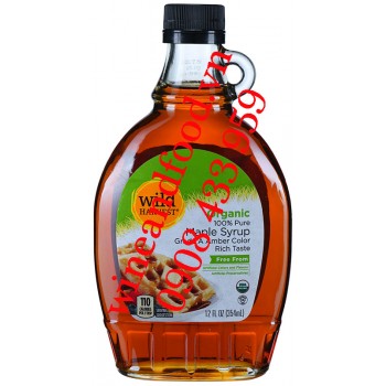 Siro cây lá Phong Wild Harvest Organic Grade A 354ml