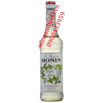 Siro Mojito bạc hà Monin 700ml