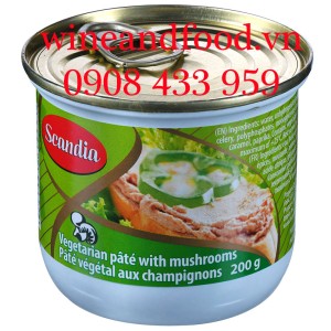 Pate chay Canada vị nấm Scandia 200g