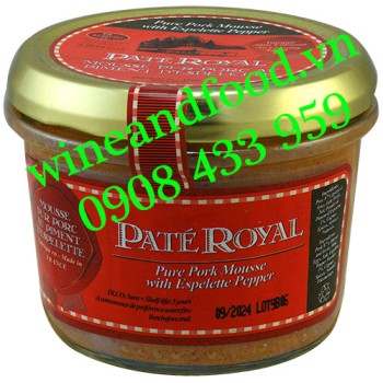 Pate Royal Heo tiêu Espelette 180g