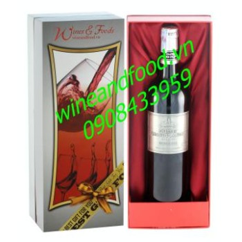 Hộp rượu vang xám