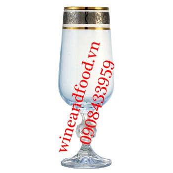 Ly mạ vàng bạch kim Claudia Bohemia 280ml
