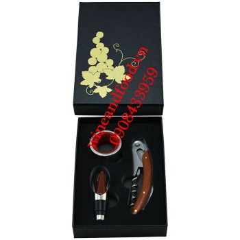 Bộ khui rượu vang 3 món 01