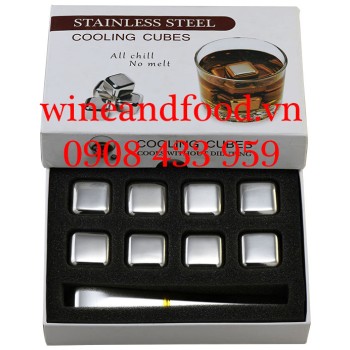 Đá lạnh không tan uống rượu inox