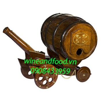 Kệ rượu vang pháo kéo trống rượu