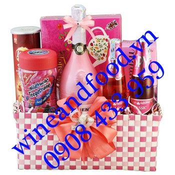 Giỏ quà tết Hạnh Phúc 01