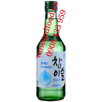 Rượu Soju Fresh Jinro Chamisul 360ml