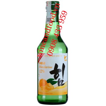 Rượu Soju Him Mandarine Hàn Quốc 360ml