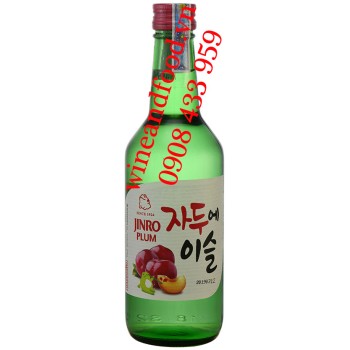 Rượu Soju Jinro Plum Mận 360ml
