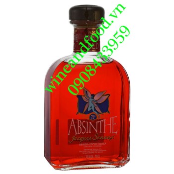 Rượu Absinthe Jacques Senaux Red 75% 700ml