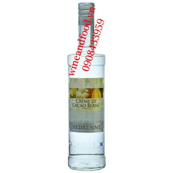 Rượu Creme de Cacao Blanc Vedrenne 700ml
