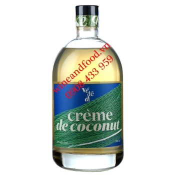 Rượu Crème de Coconut Về để đi 700ml