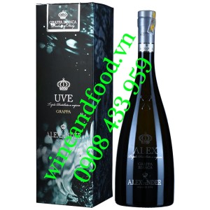 Rượu Grappa Bianca UVE Alexander 700ml