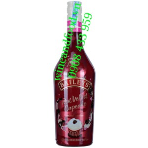 Rượu sữa Baileys Red Velvet Cupcake Limited Edition 750ml