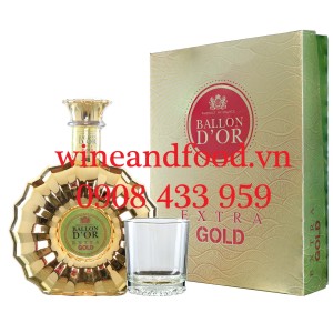 Rượu Brandy Ballon D'or Extra Gold 700ml