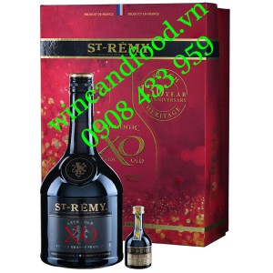 Rượu Brandy St Remy XO hộp quà
