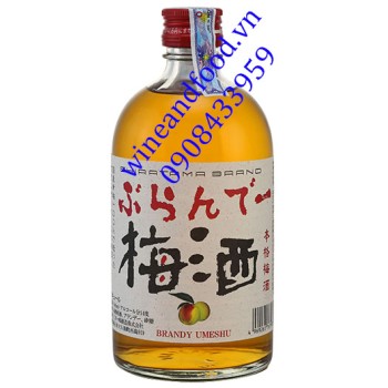 Rượu Brandy Umeshu Shiratama 500ml