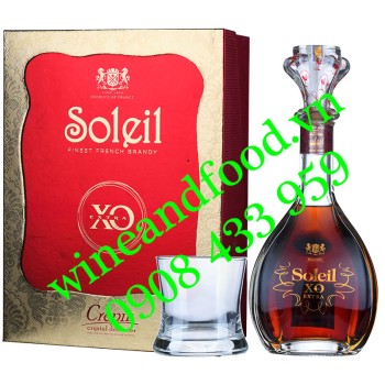 Rượu Brandy XO Soleil hộp quà