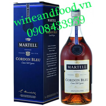 Rượu Cognac Cordon Bleu Martell Extra Old 1 Lít
