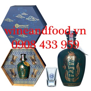 Rượu Cửu Long Mỹ Tửu Tây Dương Sâm Tửu Somo Gold hộp quà