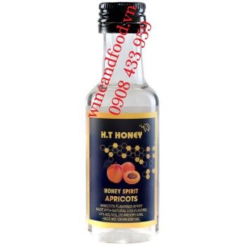 Rượu mật Ong vị Mơ Apricots H.T Honey mini 50ml