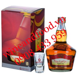 Rượu Phú Lễ chuối hột hộp ly 500ml