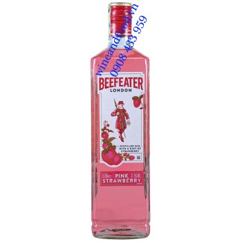 Rượu Beefeater Pink Strawberry London Dry Gin 1000cl