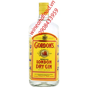 Rượu Gordon's London Dry Gin 750ml