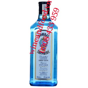 Rượu Gin Bombay Sapphire 750ml