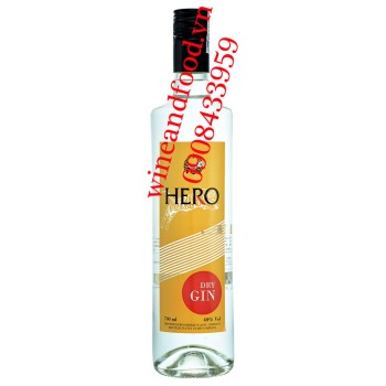 Rượu Dry Gin Hero 700ml