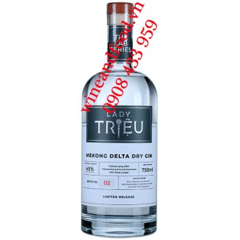 Rượu Lady Triệu Mekong Delta Dry Gin 750ml