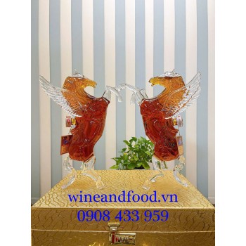 Rượu Linh Vật Ngựa Cognac Thủy Tinh Nga 1000ml