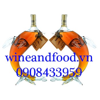 Rượu phong thủy con cá Heo 500ml