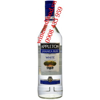 Rượu Rum trắng Appleton Jamaica White 750ml