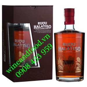 Rượu Atiso Halatiso Halico hộp quà 750ml