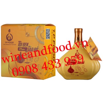 Rượu Tỏi đen Táo đỏ TP Food 1 Lít