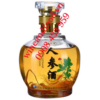 Rượu nhân sâm kỷ tử Trung Quốc 500ml