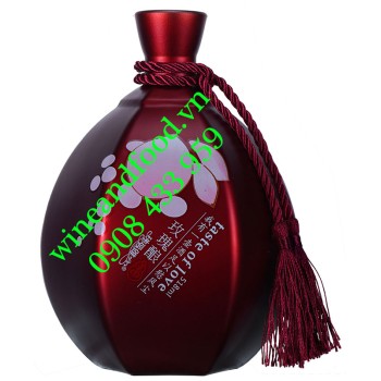 Rượu Nữ Nhi Hồng hoa hồng Taste Of Love 518ml