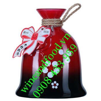 Rượu Nữ Nhi Hồng hương mận đường nâu Jilin Shengtai 500ml