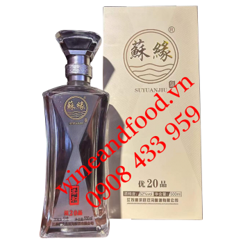 Rượu Trung Quốc tuyệt  phẩm Su Yuan 20 500ml