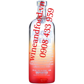 Rượu Vodka Absolut Apeach Đào 1 Lít