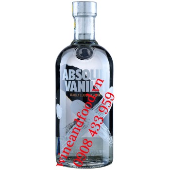 Rượu Vodka Absolut Vanilia 750ml